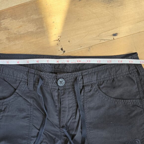 Women's The North Face Convertible Pant Black Size 8 - Picture 3 of 7